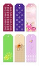 Bookmark Designs Royalty Free Stock Photo