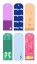 Bookmark Designs Royalty Free Stock Photo