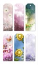 Bookmark Designs Royalty Free Stock Photo