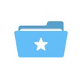 Bookmark favorite folder like love mark star icon