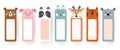 Bookmark paper sticker collection
