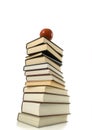 Books and Apple Royalty Free Stock Photo
