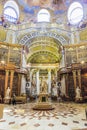 Books in the beautiful Austrian National Library in Vienna Royalty Free Stock Photo