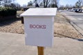 Books Depository Return for overdue books Royalty Free Stock Photo