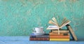 Books, free copy space Royalty Free Stock Photo