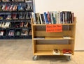 Books for free in a public library