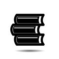 Books icon logo vector isolated