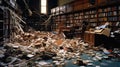 books library earthquake