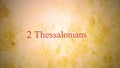 Books of the new testament in the bible series - 2 Thessalonians