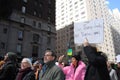 Books Not Guns, Education Funding, Gun Control, March for Our Lives, Protest, NYC, NY, USA Royalty Free Stock Photo