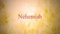 Books of the old testament in the bible series - Nehemiah