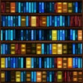 Books Seamless Pattern