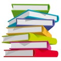 Books stack Royalty Free Stock Photo