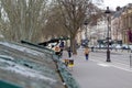 books in a street library