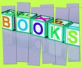 Books Word Shows Novels Non-Fiction And Reading