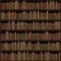 Bookshelf generated hires texture