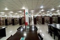 Interior view of a university library Royalty Free Stock Photo