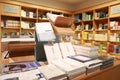 Bookshop interior in china Ã¯Â¼Å bookstore interior Royalty Free Stock Photo