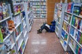 Bookstore in Beijing, China Royalty Free Stock Photo