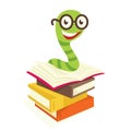 Bookworm Royalty Free Stock Photo