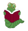 Bookworm Royalty Free Stock Photo