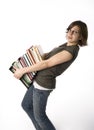 Bookworm Royalty Free Stock Photo