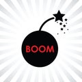 Boom bomb icon