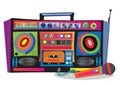 Boom Box Pop Art