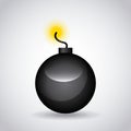 boom icon image Royalty Free Stock Photo