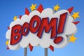 BOOM! Sound Effect Neon Sign