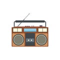 Boombox flat icon