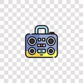 boombox icon sign and symbol. boombox color icon for website design and mobile app development. Simple Element from swimming pool Royalty Free Stock Photo