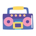 boombox music player