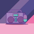 Boombox stereo icon