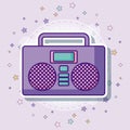 Boombox stereo icon