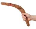 Boomerang isolated Royalty Free Stock Photo