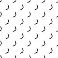 Boomerang pattern vector