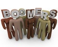 Boomers - People of Different Races and Older Age Royalty Free Stock Photo