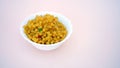 Boondi: Indian sweets Boondi or Bundiya is an Indian dessert made from sweetened, fried chickpea flour