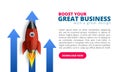 Boost Your Great Business With A Great Design Concept Poster