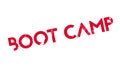 Boot Camp rubber stamp