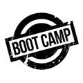 Boot Camp rubber stamp