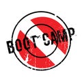 Boot Camp rubber stamp