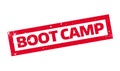 Boot Camp rubber stamp