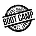 Boot Camp rubber stamp