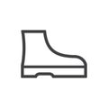 Boot Shoe Icon Royalty Free Stock Photo