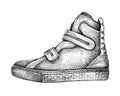 Boot shoe sketch 4