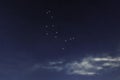 Bootes constellation, Herdsman constellation Royalty Free Stock Photo