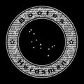 Bootes Star Constellation, Herdsman Constellation Royalty Free Stock Photo