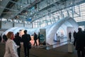 Booth House of CIOs at CeBIT information technology trade show